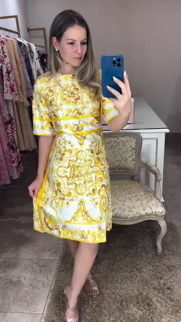 1266 | Vestido Dourada